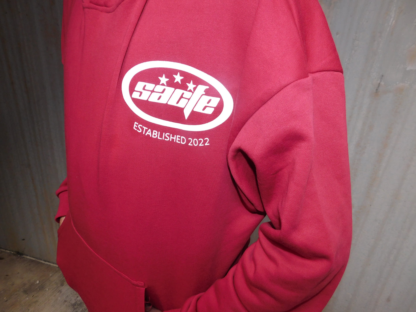 Red Established Pullover