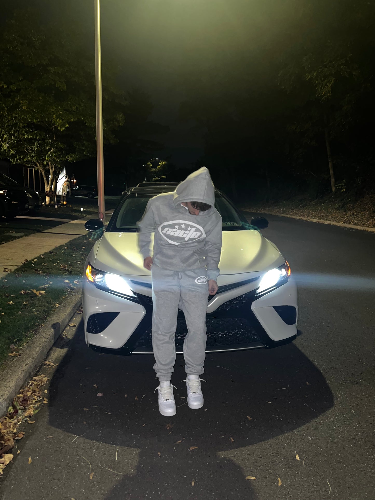 Cool Grey OG hoodie