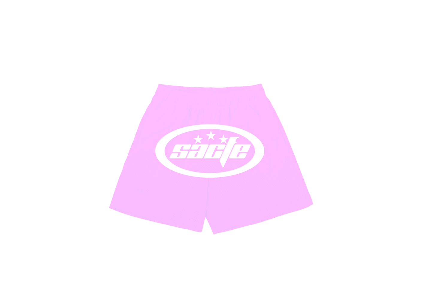 Pink French Terry Sacfe Shorts