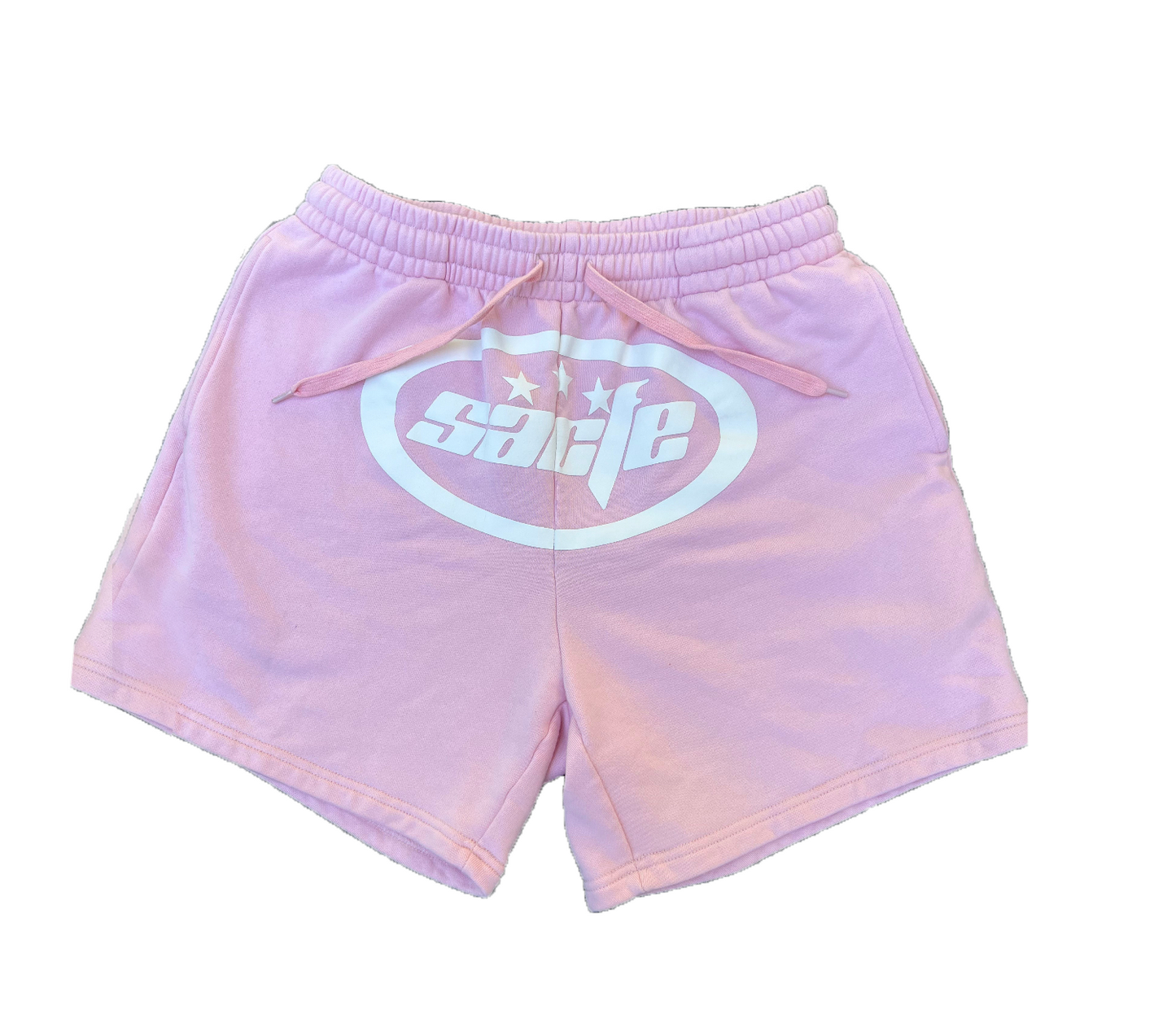 Pink French Terry Sacfe Shorts